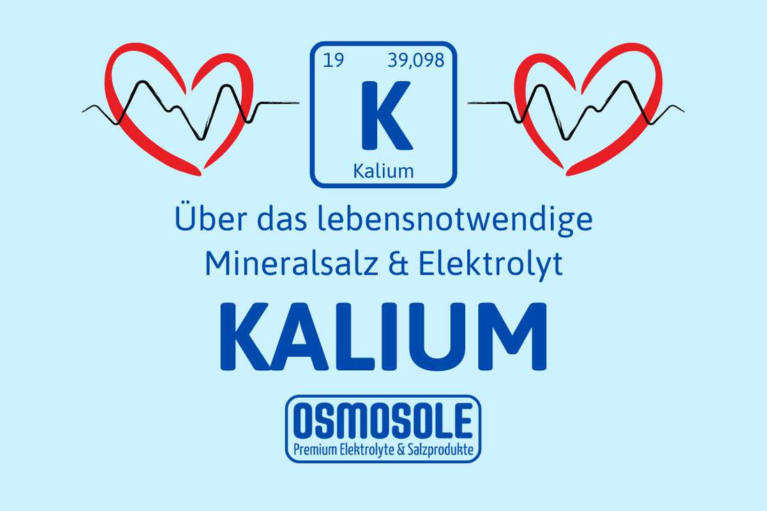 ❤️🧂 KALIUM: das Salz mit Super-Power - OSMOSOLE® - Premium Elektrolyte & Salzprodukte