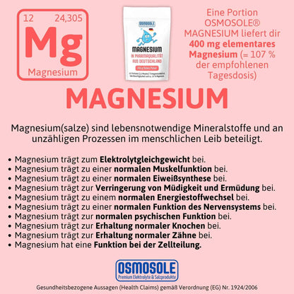 MAGNESIUM - Hochreines Trimagnesiumdicitrat in Pharmaqualität aus Deutschland