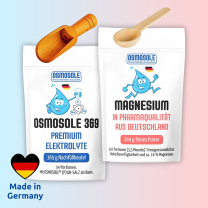 OSMOSOLE 369 und MAGNESIUM Nachfüllbeutel Spar-Set
