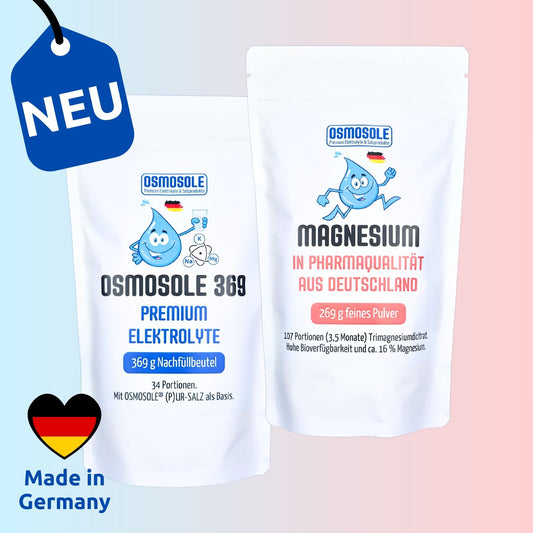 OSMOSOLE 369 und MAGNESIUM Nachfüllbeutel Spar-Set