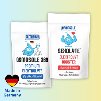 OSMOSOLE 369 und OSMOSOLE SEXOLYTE® Nachfüllbeutel Spar-Set