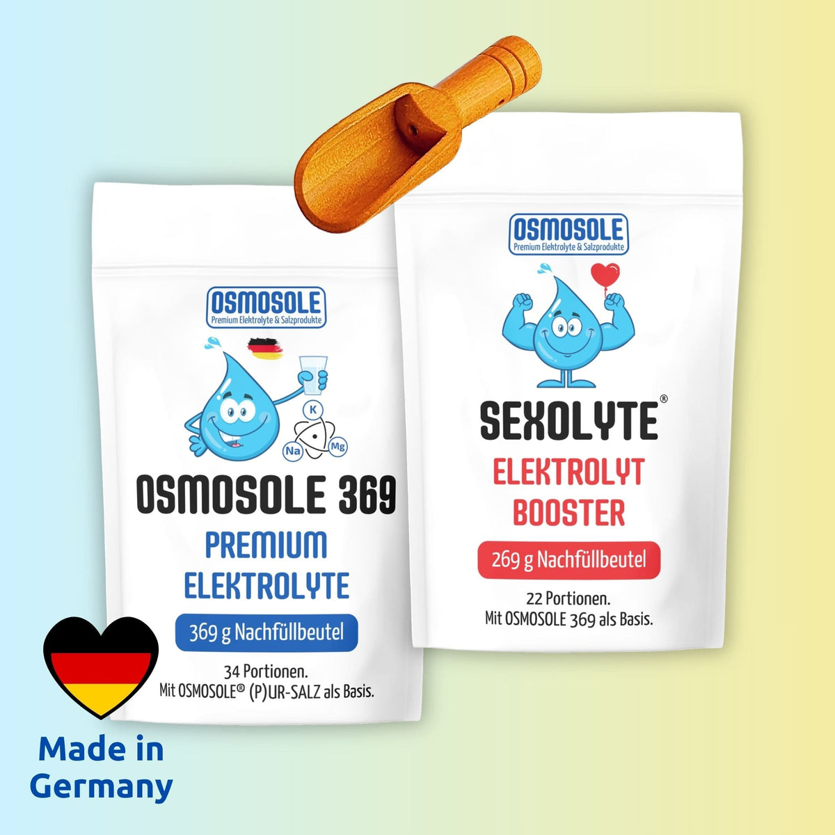 OSMOSOLE 369 und OSMOSOLE SEXOLYTE® Nachfüllbeutel Spar-Set