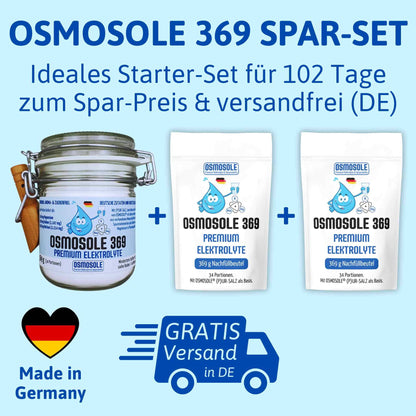 OSMOSOLE 369 Premium Elektrolyte Spar-Set
