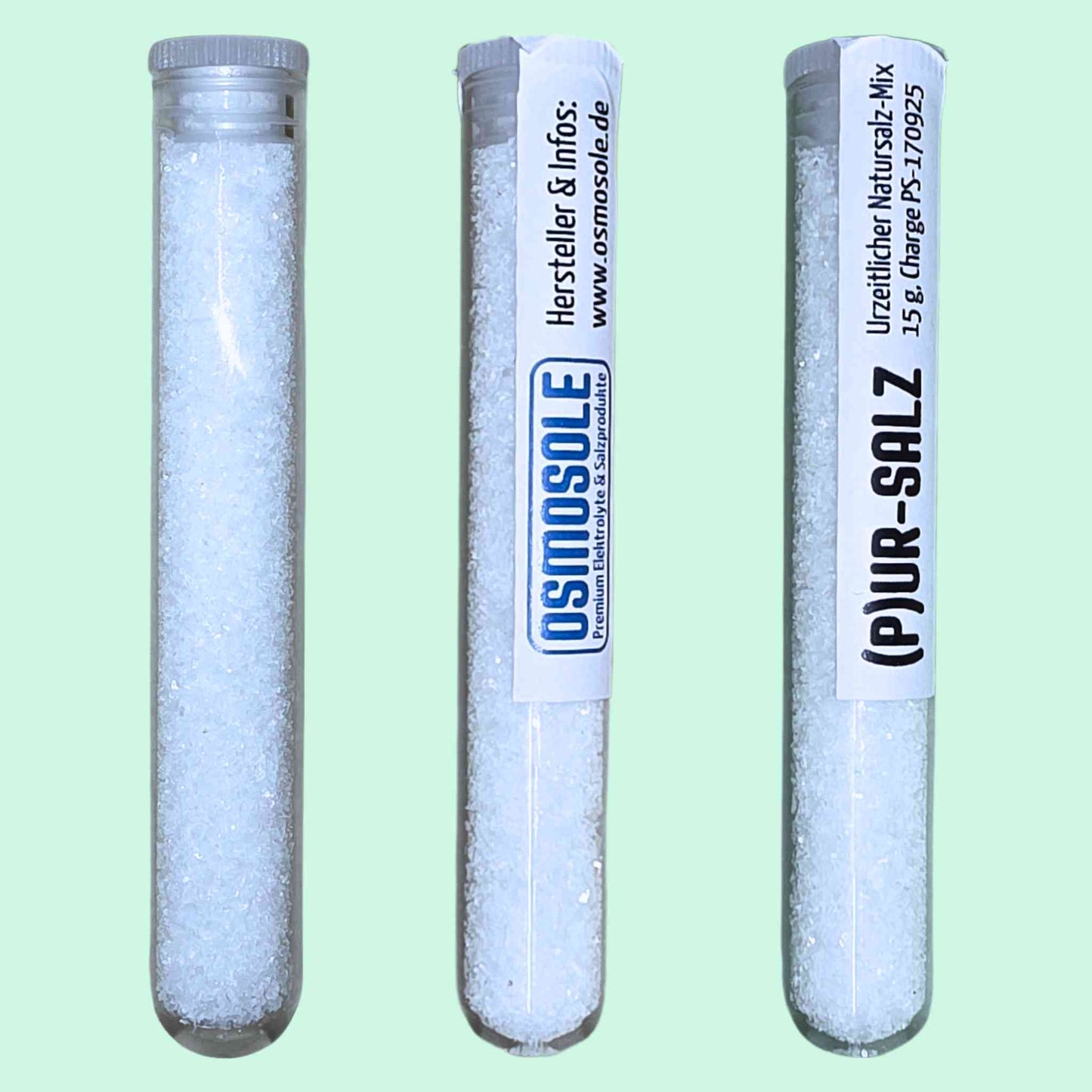 (P)UR-SALZ Natursalz-Mix im Röhrchen für unterwegs oder als Geschenk