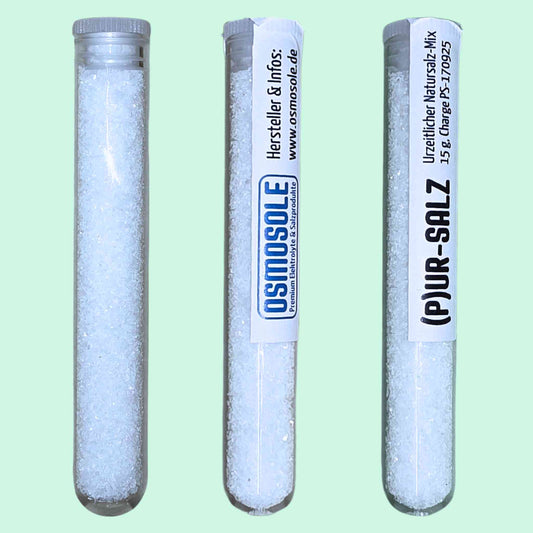 OSMOSOLE (P)UR-SALZ Natursalz-Mix im Röhrchen für unterwegs oder als Geschenk
