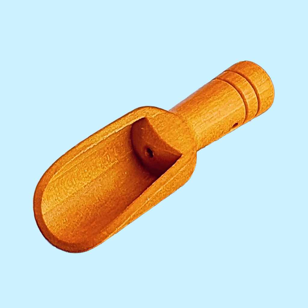Dosier - Salzschaufel aus Holz - OSMOSOLE® - Premium Elektrolyte & Salzprodukte