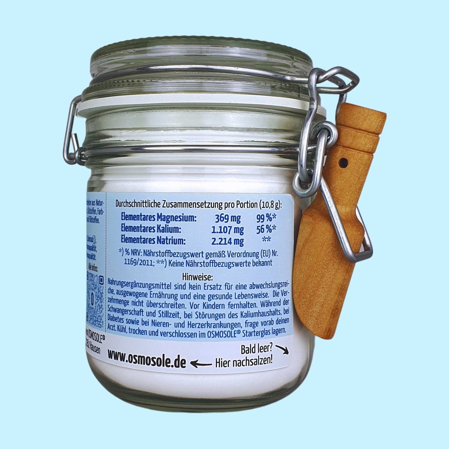 OSMOSOLE 369 Premium Elektrolyte im Starterglas - OSMOSOLE® - Premium Elektrolyte & Salzprodukte
