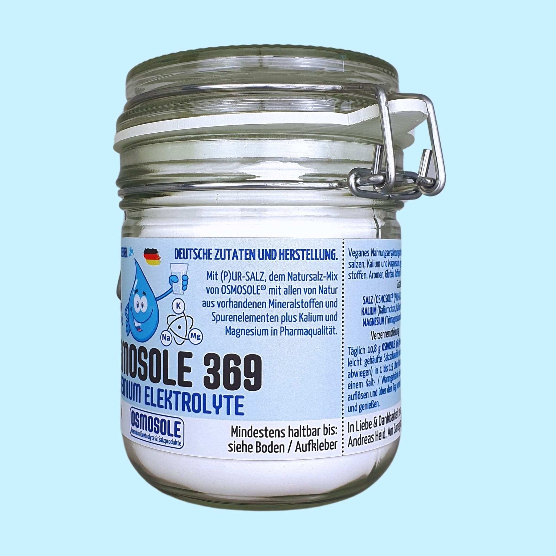 OSMOSOLE 369 Premium Elektrolyte im Starterglas - OSMOSOLE® - Premium Elektrolyte & Salzprodukte