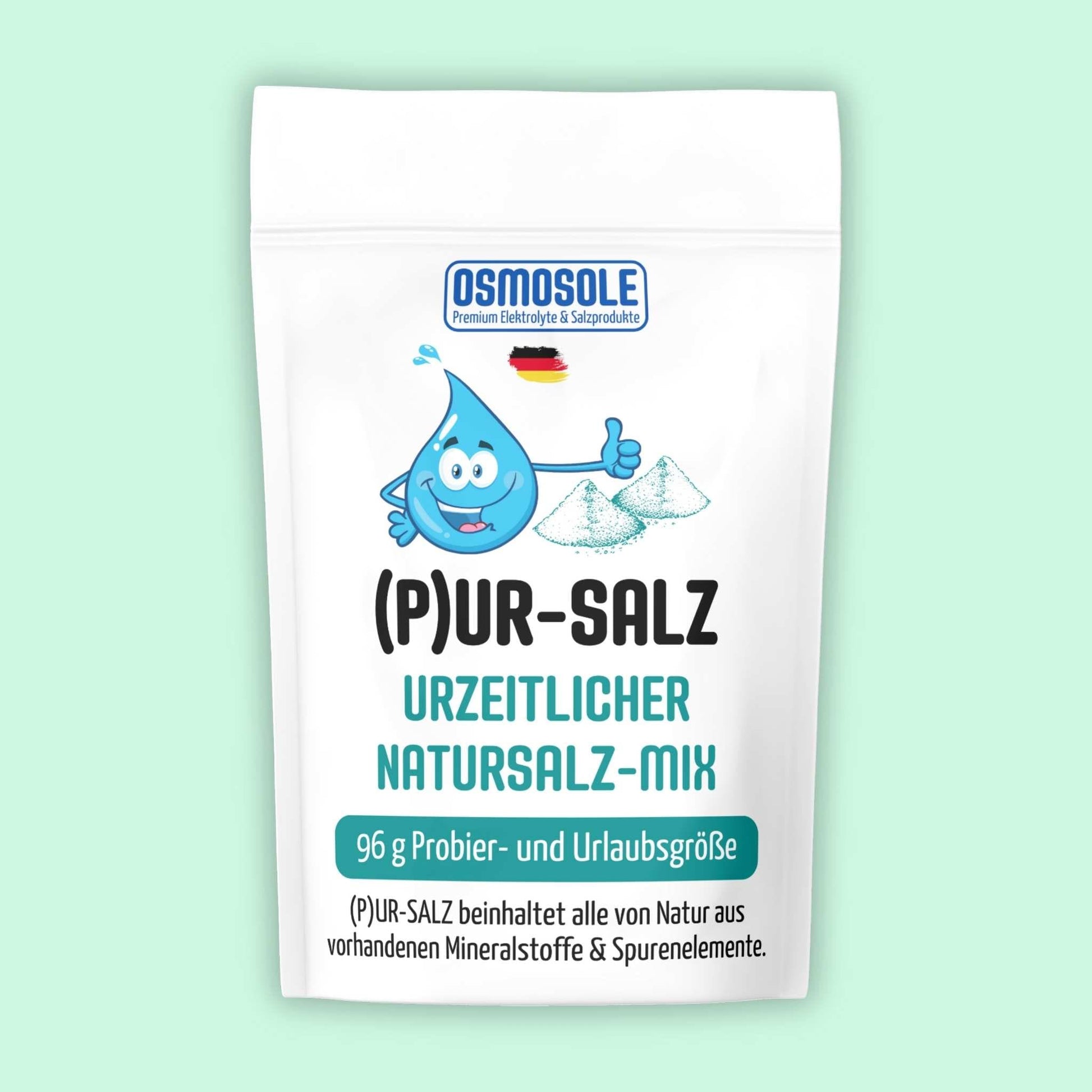 (P)UR-SALZ Nachfüllbeutel Vorderseite