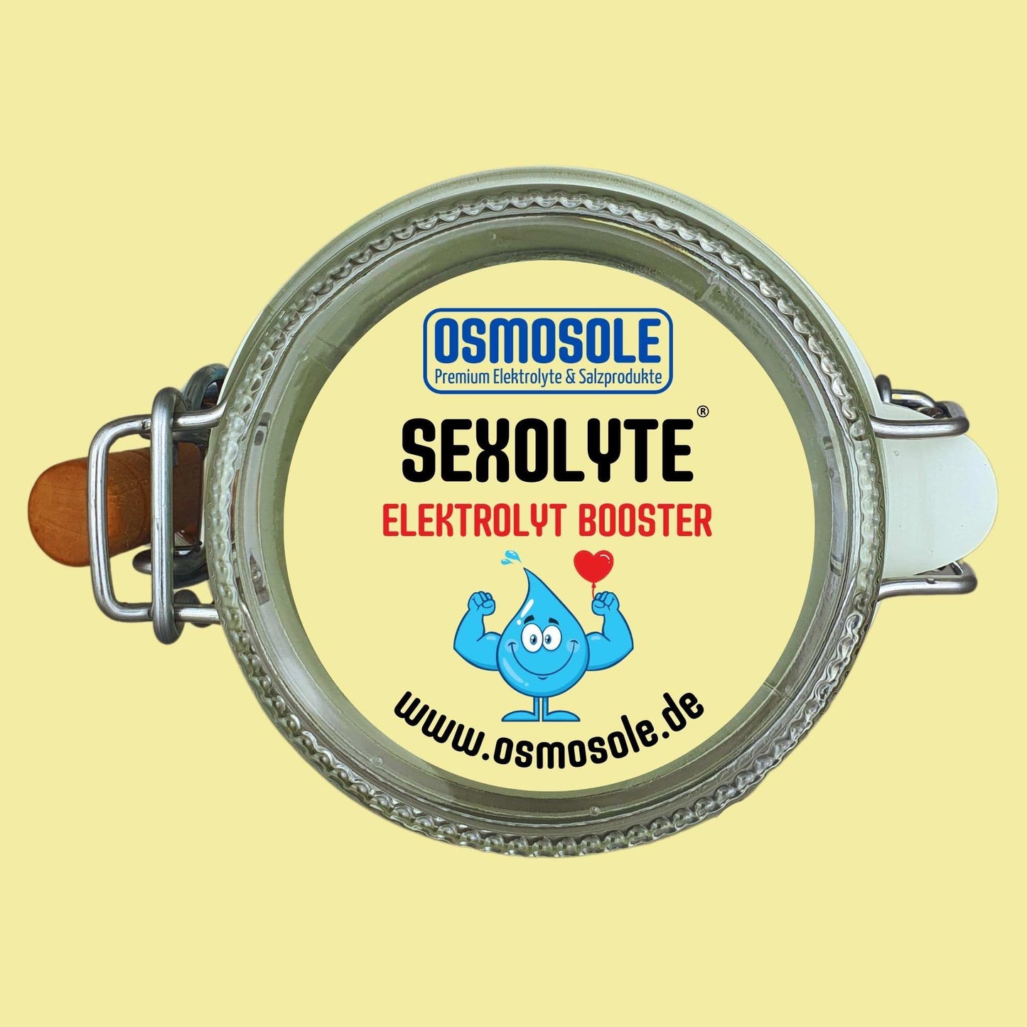 SEXOLYTE® Elektrolyt Booster im Starterglas - OSMOSOLE® - Premium Elektrolyte & Salzprodukte