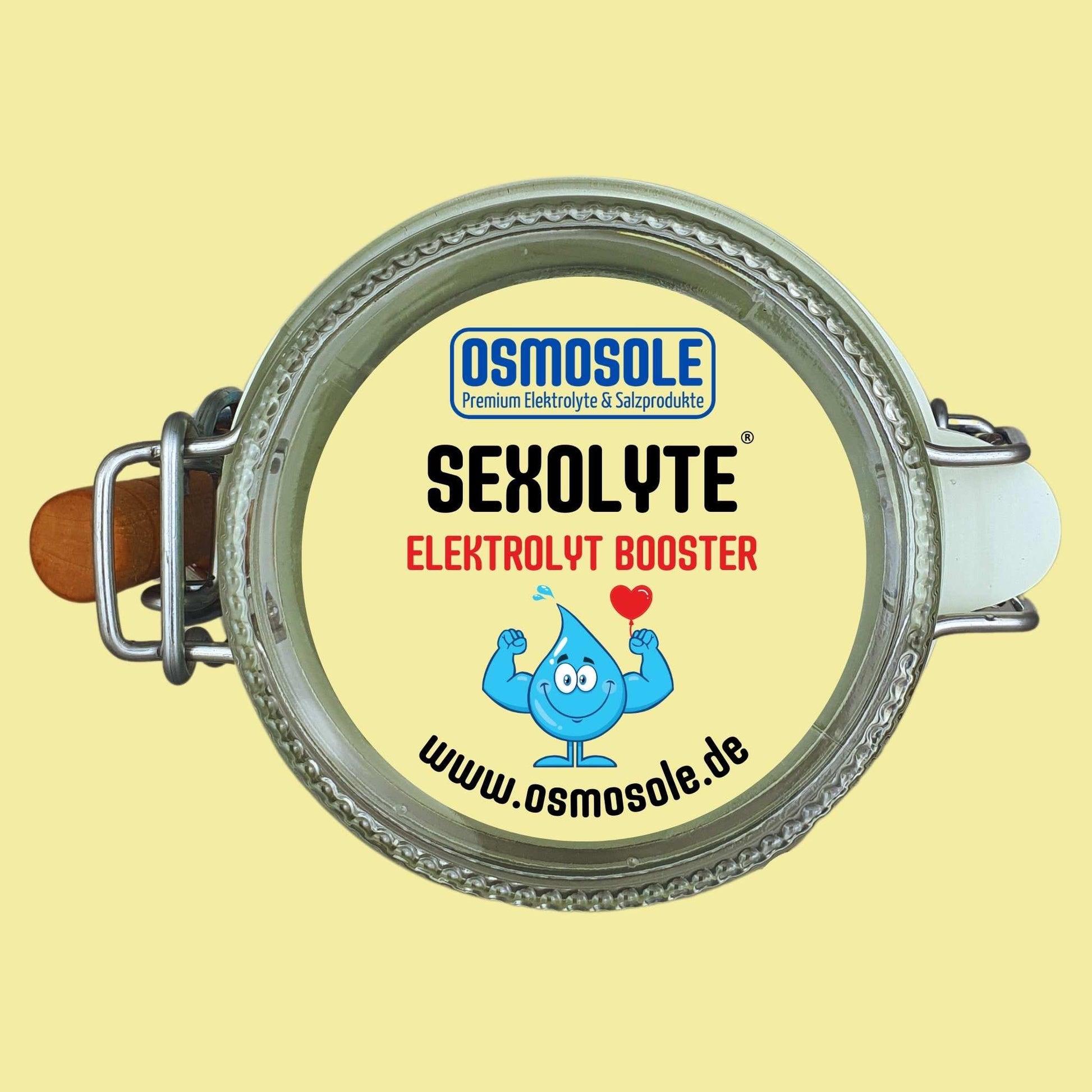 SEXOLYTE® Elektrolyt Booster im Starterglas - OSMOSOLE® - Premium Elektrolyte & Salzprodukte