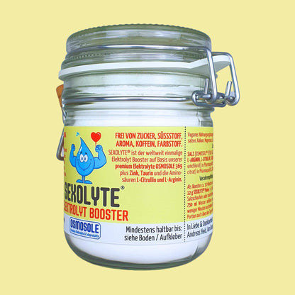 SEXOLYTE® Elektrolyt Booster im Starterglas - OSMOSOLE® - Premium Elektrolyte & Salzprodukte